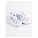 Yoclub Detské dievčenské topánky OBO-0191G-4500 Silver 6-12 měsíců