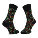 Happy Socks Ponožky Vysoké Unisex WAT13-9300 Čierna