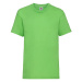 Green Fruit of the Loom Kids Cotton T-shirt