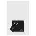Kožená peňaženka a kľúčenka Armani Exchange pánsky, čierna farba, 958487 CC845