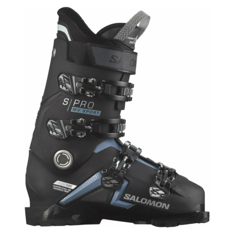 Salomon S/Pro MV Sport 100 GW Black/Copen Blue Zjazdové lyžiarky