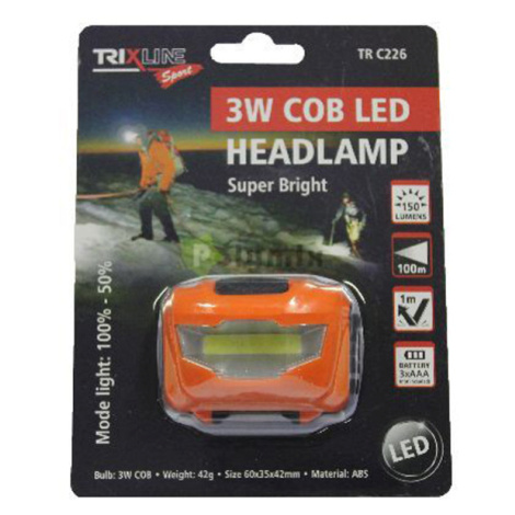 Čelovka TRIXLINE 3W Cob Led Headlamp TR C226