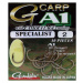 Gamakatsu háčiky g-carp specialist camou a1 10ks - veľkosť 4