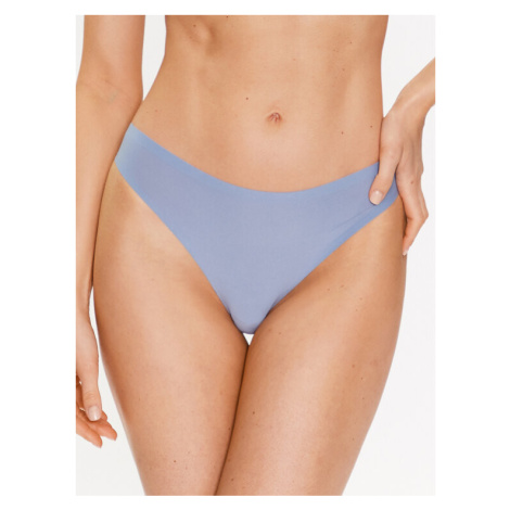 Chantelle Stringové nohavičky Soft Stretch C26490 Modrá