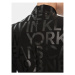 Calvin Klein Jeans Blúzka Logo Aop Long Sleeve Top J20J222988 Čierna Slim Fit