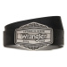 Wrangler Pánsky opasok Big Buckle 112358068 Čierna