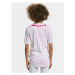 Karl Kani Woven Signature Old English Baseball Women Shirt White/Pink - Dámske - Košeľa Karl Kan