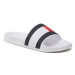 Tommy Hilfiger Šľapky Rubber Th Flag Pool FM0FM04236 Biela