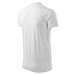 Malfini Heavy V-neck Unisex tričko 111 biela