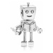Pandora Strieborný prívesok Rob Bot