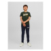 Jack&Jones Junior Tričko 12237367 Zelená Regular Fit