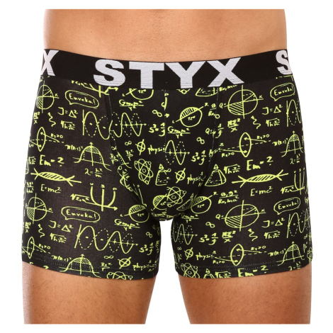 Men's boxers Styx long art sports rubber physics