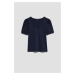 WOMEN'S T-SHIRT L-TS-4075 NAVY