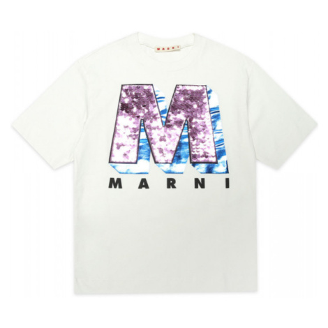 Tričko Marni T-Shirt Off White