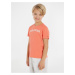 Koralové chlapčenské tričko Tommy Hilfiger