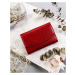 Elegantná dámska peňaženka vyrobená z prírodnej kože — Rovicky