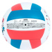 Lopta pre deti 100 Classic na plážový volejbal veľkosť 3 šitá bielo-modro-červená