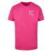 Men's T-shirt Never On Time pink