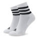 Adidas Súprava 3 párov vysokých ponožiek unisex 3S C Spw Mid 3P IC1318 Farebná