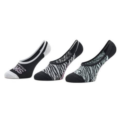 Vans Súprava 3 párov krátkych detských ponožiek Zebra Daze Canoodle VN0007AXBR51 Farebná