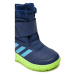 Chlapčenské vysoké zimné topánky ADIDAS Winterplay dark blue blue burst dark blue