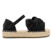 DeeZee Espadrilky CSS20378-01 Čierna