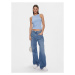 Tommy Jeans Top Essential DW0DW17382 Modrá Slim Fit