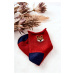 Children's non-pressure socks Red fox