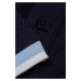 Polokošeľa Trussardi Polo Logo Contrast Stripes Cotton Piquet Modrá