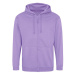 Just Hoods Pánska mikina na zips JH050 Digital Lavender