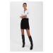 DEFACTO A-Line Slit Mini Skirt