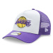 šiltovka New Era 940 Af Trucker NBA Team Clear Lakers Purple