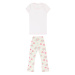 Claesen's Pyžamo  svetlomodrá / trstinová / ružová / biela