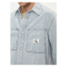 Calvin Klein Jeans džínsová košeľa Linear J30J324894 Modrá Regular Fit