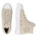 CONVERSE Členkové tenisky 'CHUCK TAYLOR ALL STAR LIFT PLA'  sivá