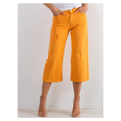 Džínsové nohavice JMP SP B102.32P jasne oranžová