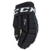 CCM TACKS 4R III JR Hokejové rukavice, čierna, veľkosť