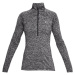 Women's Under Armour Tech Half Zip Twist Sweatshirt black