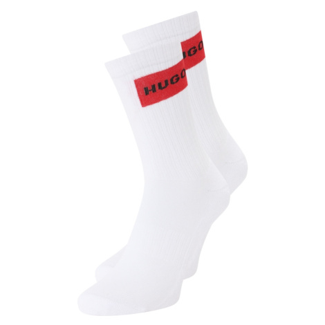 HUGO Ponožky  červená / čierna / biela Hugo Boss