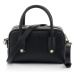 KABELKA GANT ICONIC MINI LEATHER BAG BLACK