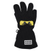 LEGO&reg; kidswear LWASMUS 600 GLOVES Chlapčenské prstové rukavice, čierna, veľkosť