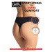 Dámské kalhotky - SPORT STRING RIB ULTRA COMFORT béžová S