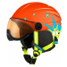 Relax Twister Visor Lyžiarska detská helma so štítom RH27