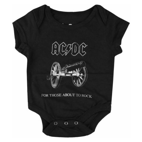 detské body ROCK OFF AC-DC About To Rock Čierna