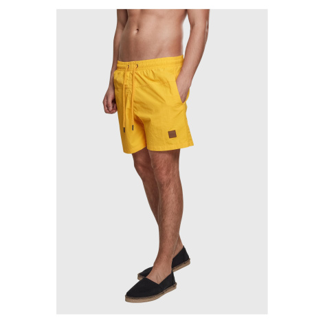 Men's Swimsuit Block Yellow Urban Classics