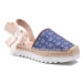 Pollini Espadrilky TA10134G0EQ6D70A Tmavomodrá