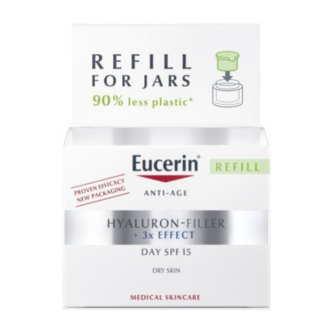 Eucerin Hyaluron - Filler + 3x effect denný krém, náhradná náplň 50 ml