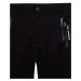 Detské nohavice Karl Lagerfeld čierna farba, jednofarebné