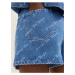 Modré dámske vzorované džínsové kraťasy Tom Tailor Denim