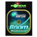 Korda fluorocarbon stiff link boom 15 m - 0,55 mm 25 lb